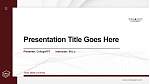Texas State University Thesis Proposal/Graduation Defense PPT Template