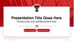 Texas Tech University Health Sciences Center National Scholarship Defense PPT Template