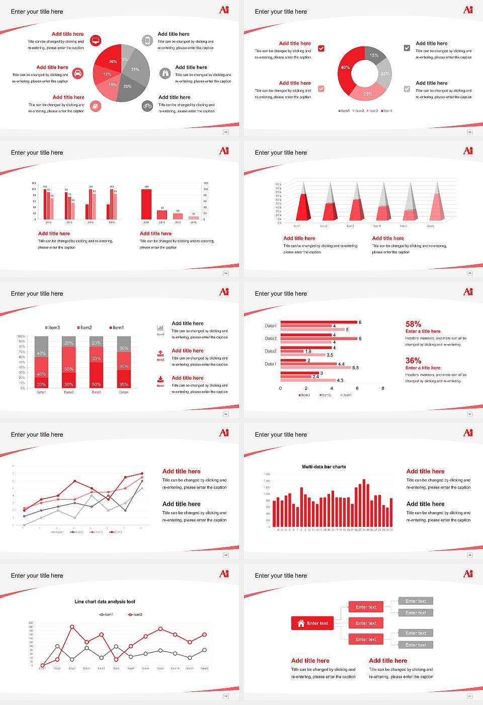 The Art Institute of Houston Course/Courseware Creation PPT Template16:9 ratio PPT effect preview image3