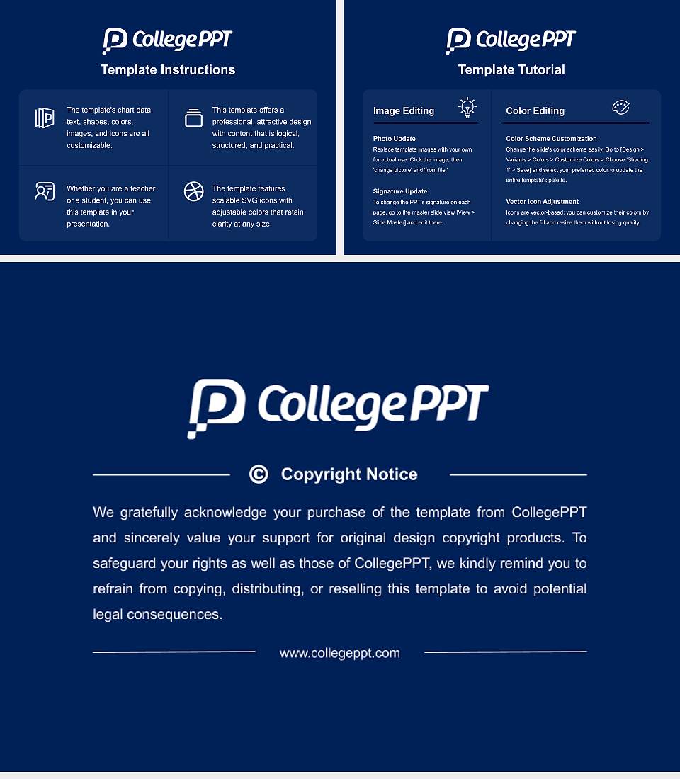 Baptist University of Florida Academic Presentation/Research Findings Report PPT Template4:3 ratio PPT effect preview image5