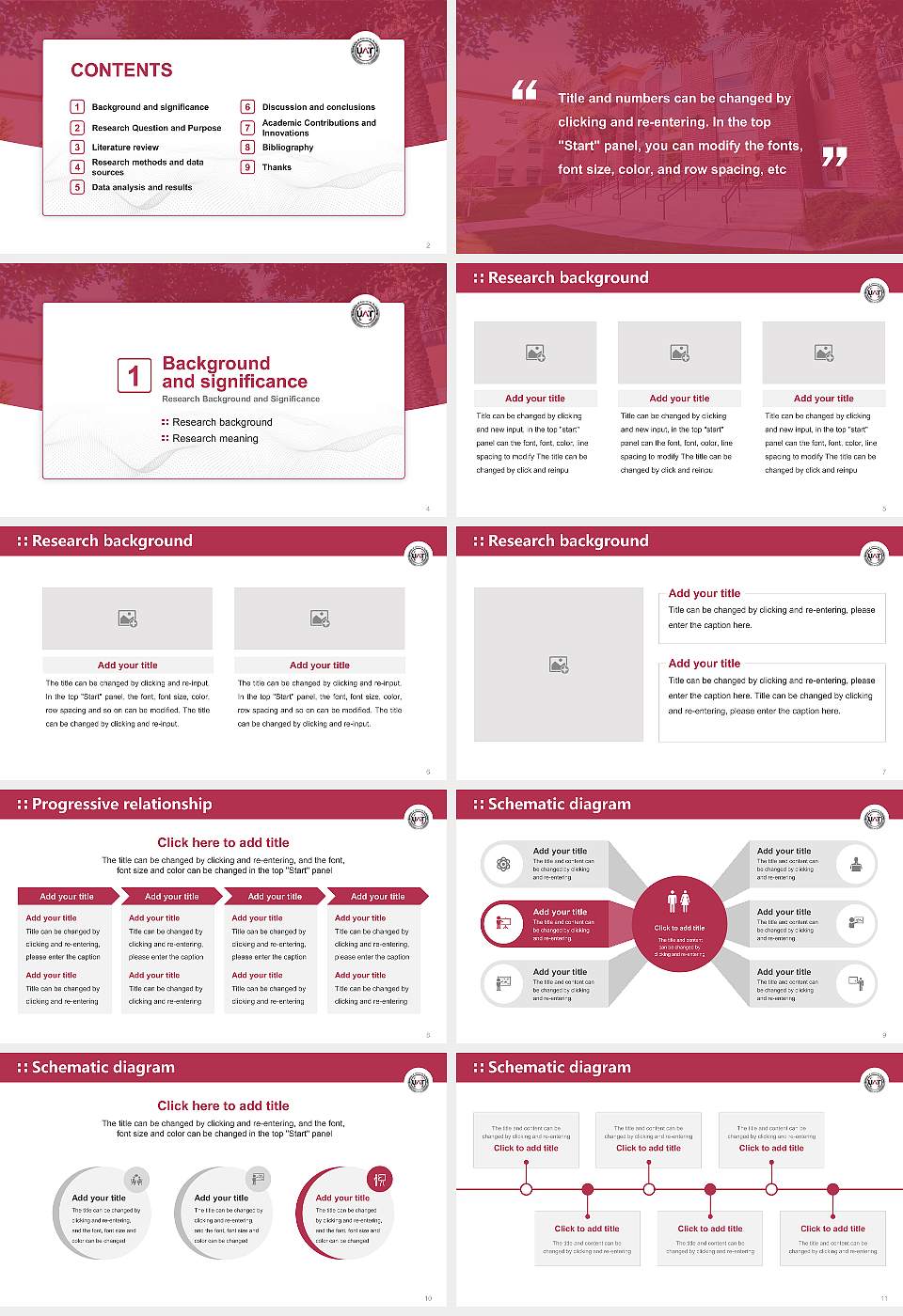 University of Advancing Technology Graduation Thesis Defense PPT Template16:9 ratio PPT effect preview image2