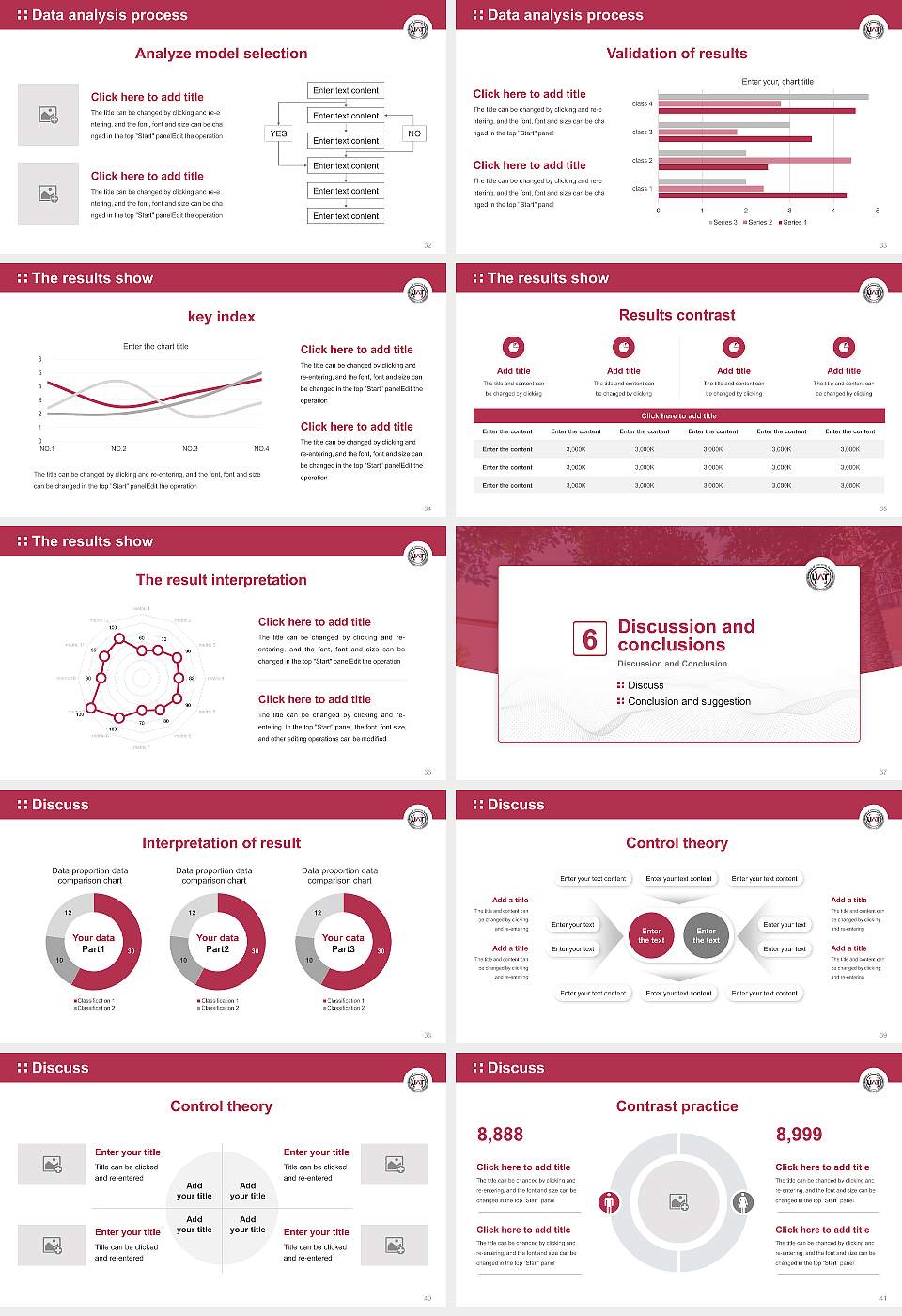 University of Advancing Technology Graduation Thesis Defense PPT Template16:9 ratio PPT effect preview image5