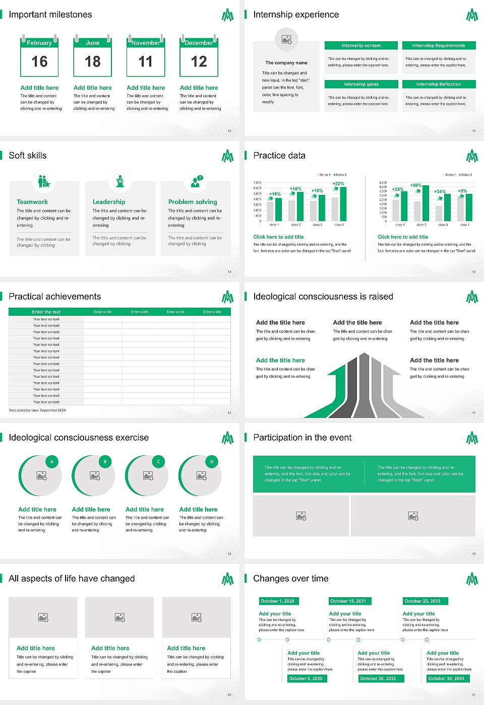 University of Arkansas at Monticello National Scholarship Defense PPT Template16:9 ratio PPT effect preview image3