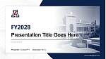 University of Arizona Akademisch Powerpoint Vorlage