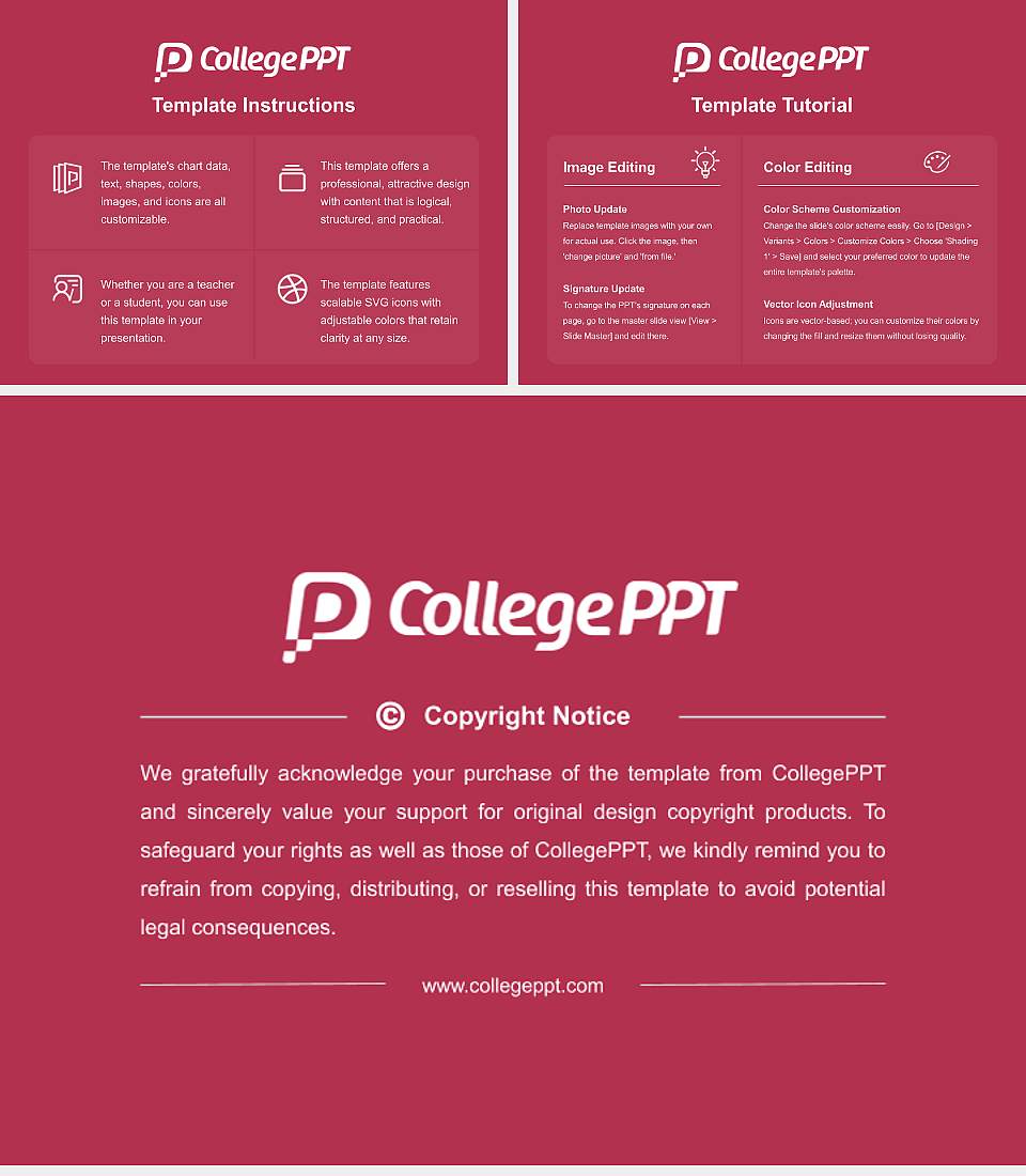 University of Advancing Technology Course/Courseware Creation PPT Template4:3 ratio PPT effect preview image5