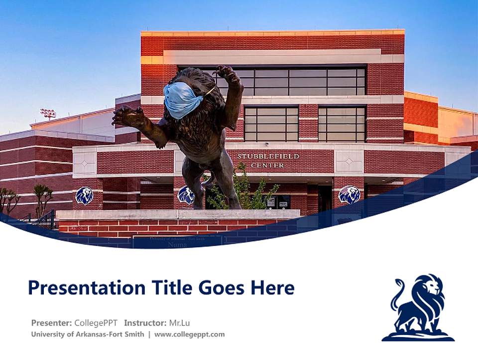 University of Arkansas-Fort Smith Course/Courseware Creation PPT Template4:3 ratio PPT effect preview image5