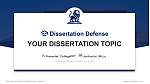 University of Arkansas-Fort Smith Graduation Thesis Defense PPT Template