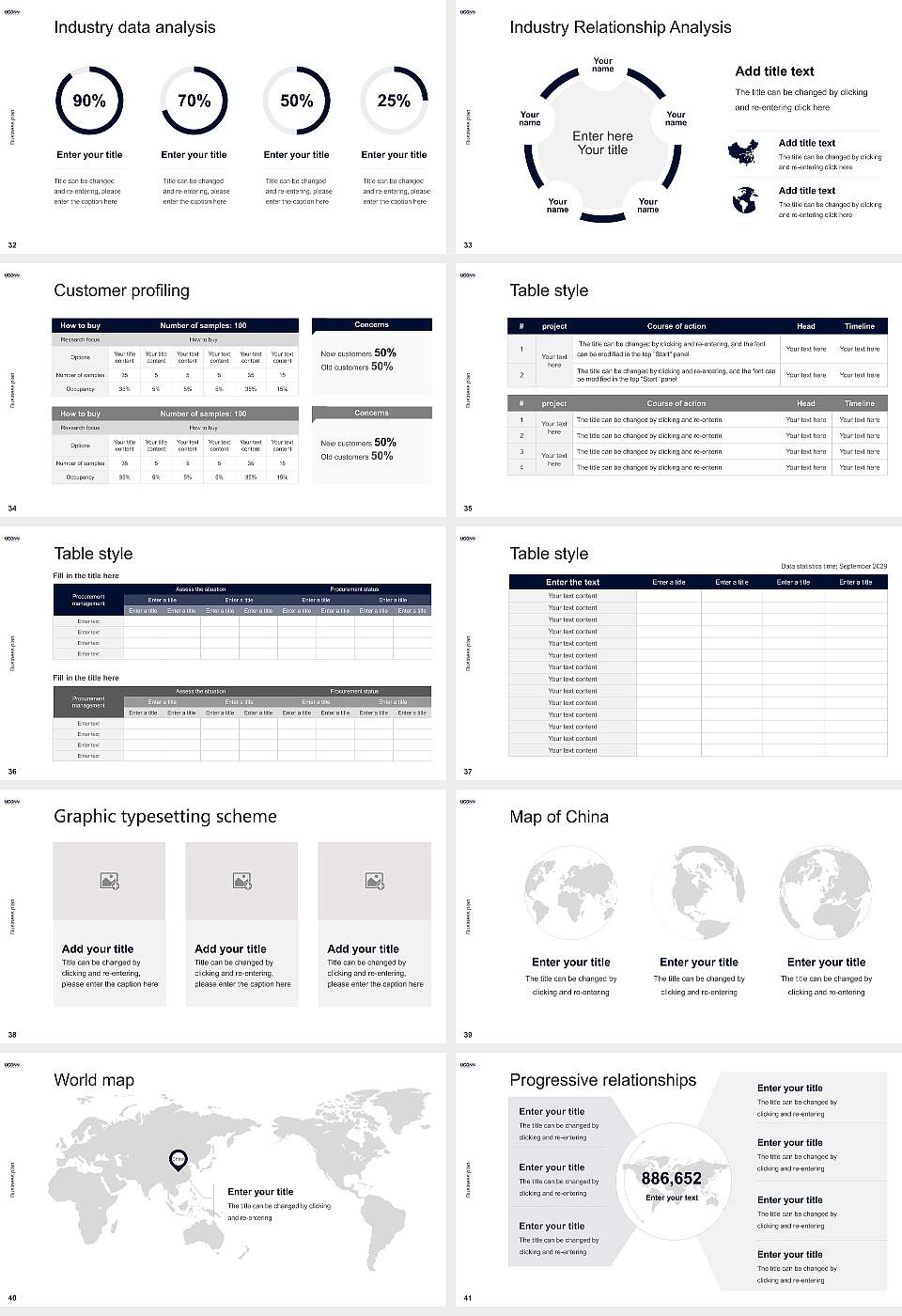 University of Connecticut Competition/Entrepreneurship Contest PPT Template16:9 ratio PPT effect preview image5