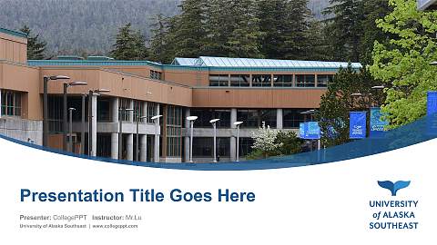 University of Alaska Southeast Course/Courseware Creation PPT Template