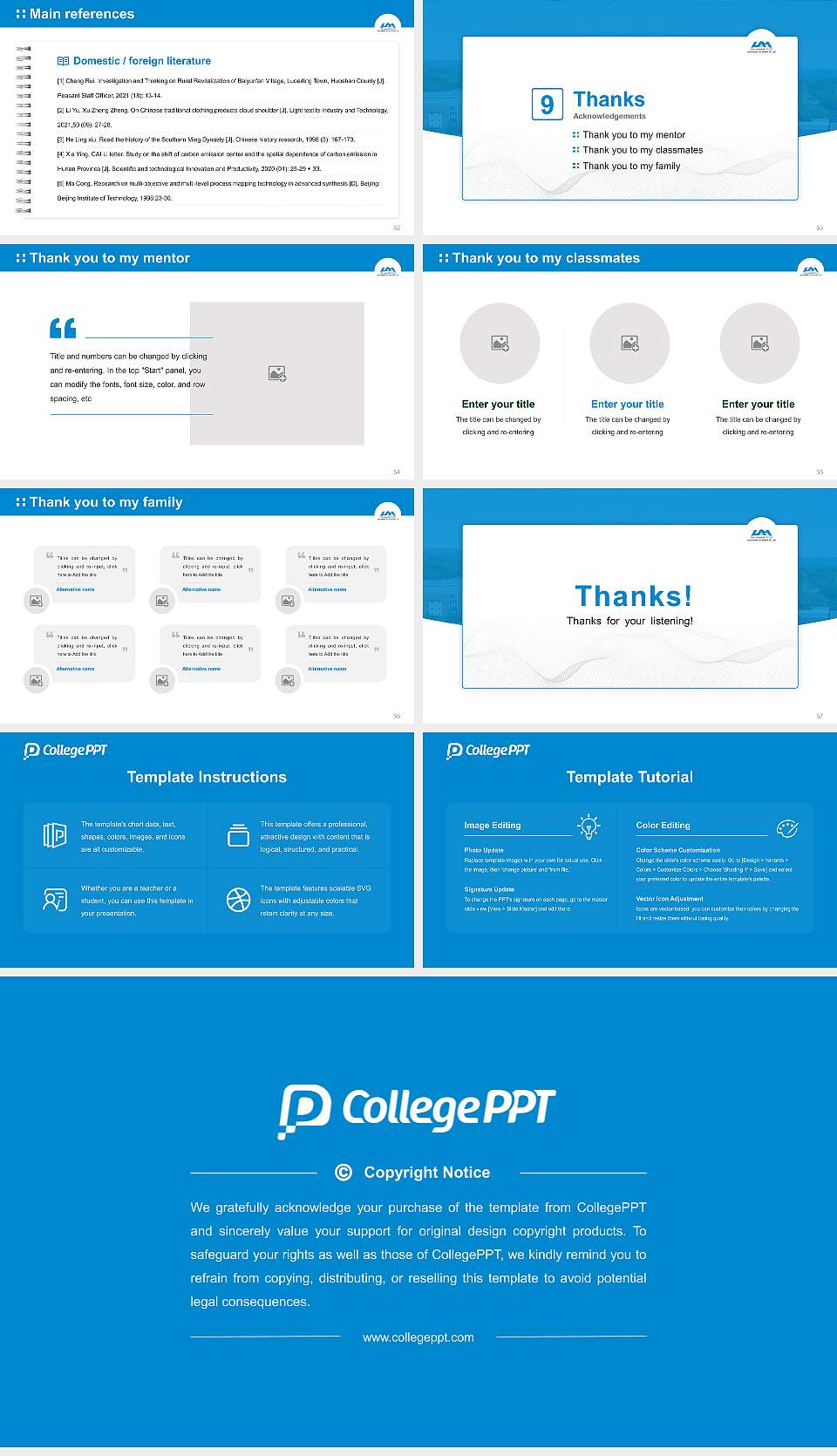 University of Alabama in Huntsville Graduation Thesis Defense PPT Template16:9 ratio PPT effect preview image7