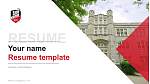 University of Central Missouri Resume PPT Template