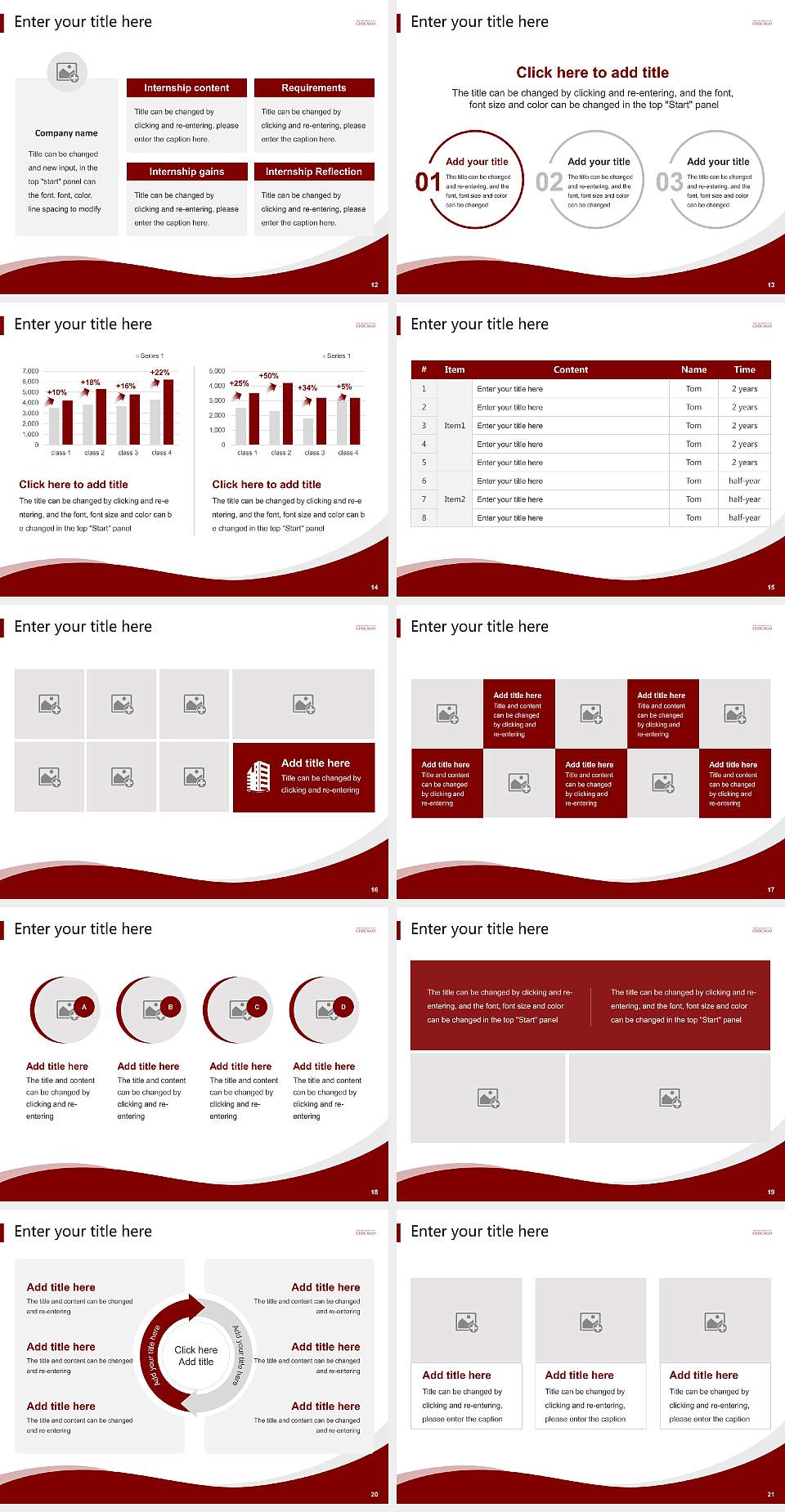 University of Chicago Lecture Sharing and Networking Event PPT Template4:3 ratio PPT effect preview image3