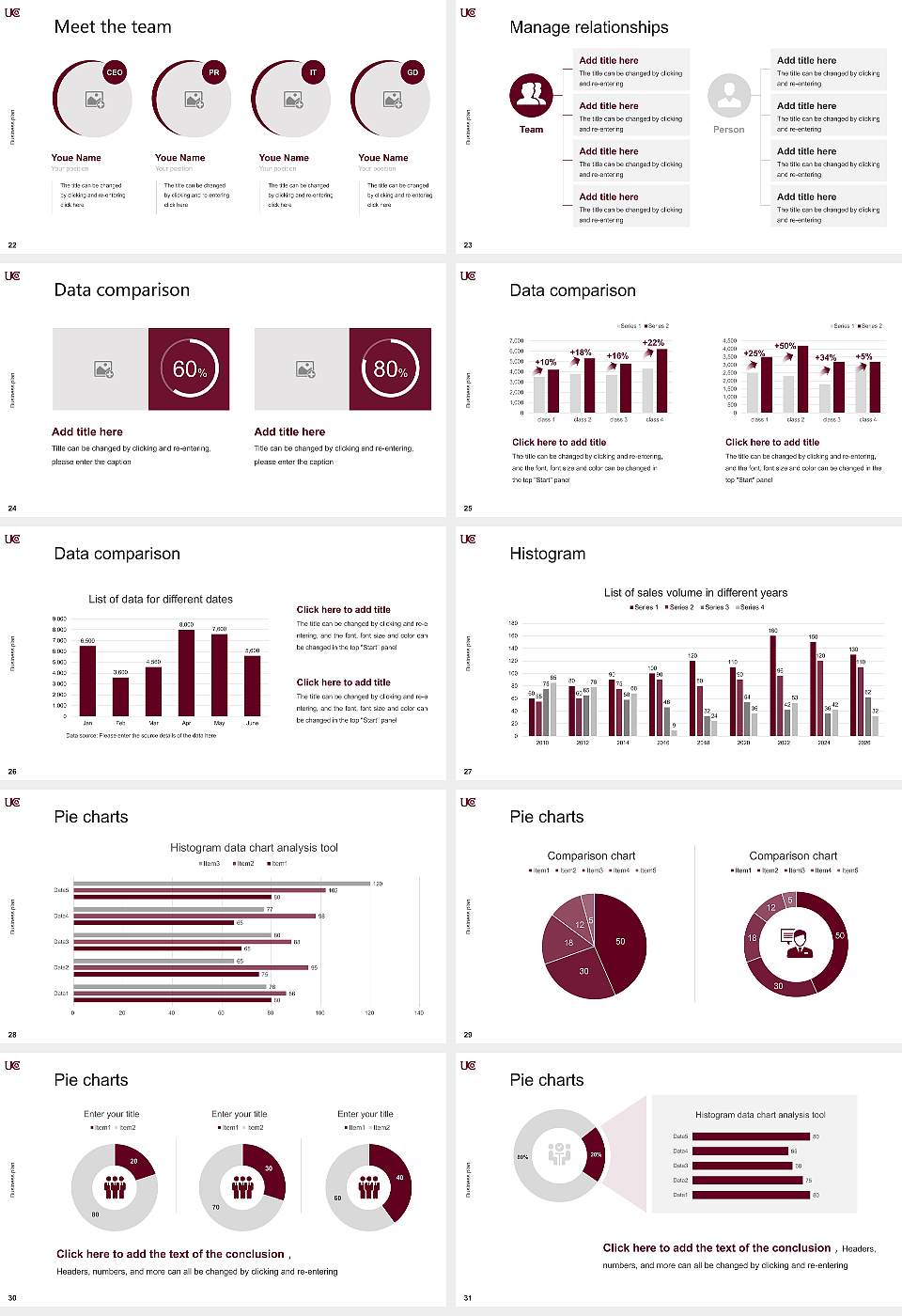 University of Charleston Competition/Entrepreneurship Contest PPT Template16:9 ratio PPT effect preview image4