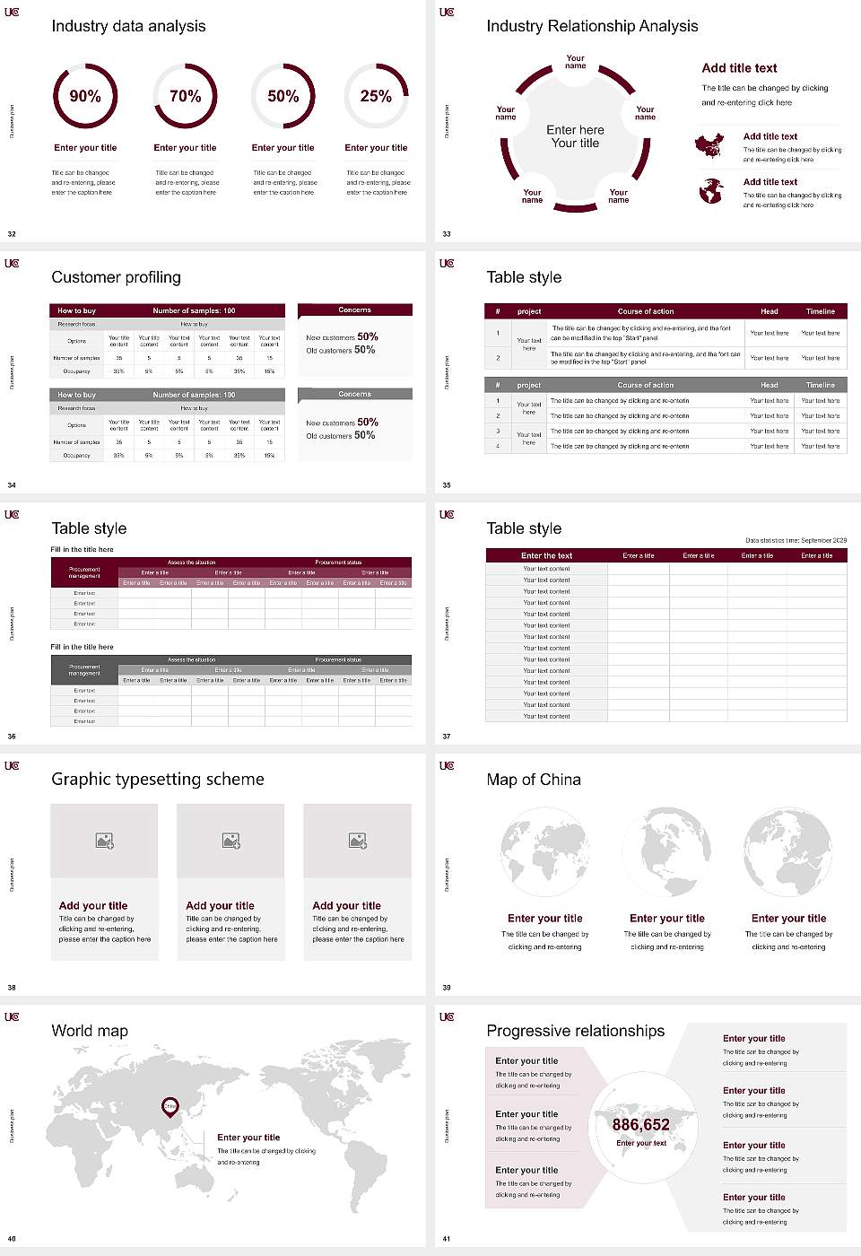 University of Charleston Competition/Entrepreneurship Contest PPT Template16:9 ratio PPT effect preview image5