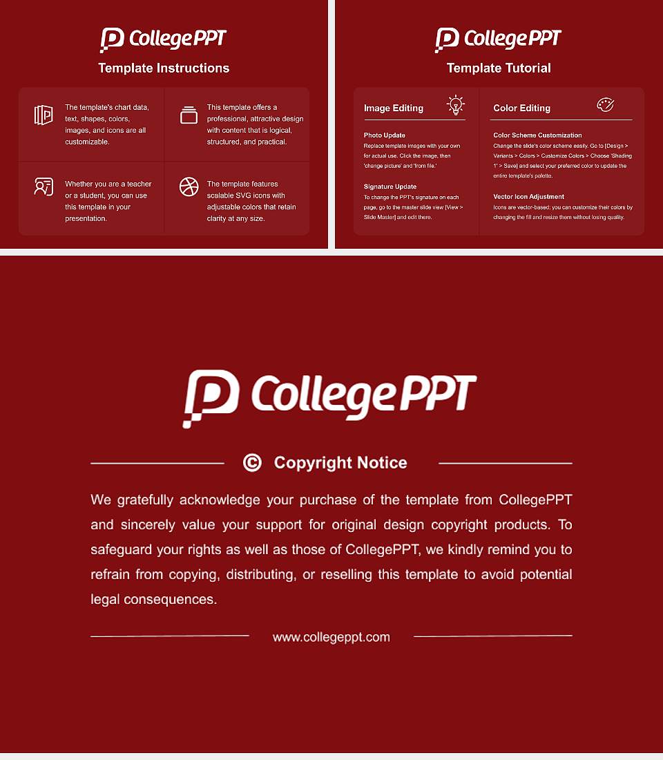 Universidad Teologica Del Caribe Course/Courseware Creation PPT Template4:3 ratio PPT effect preview image5