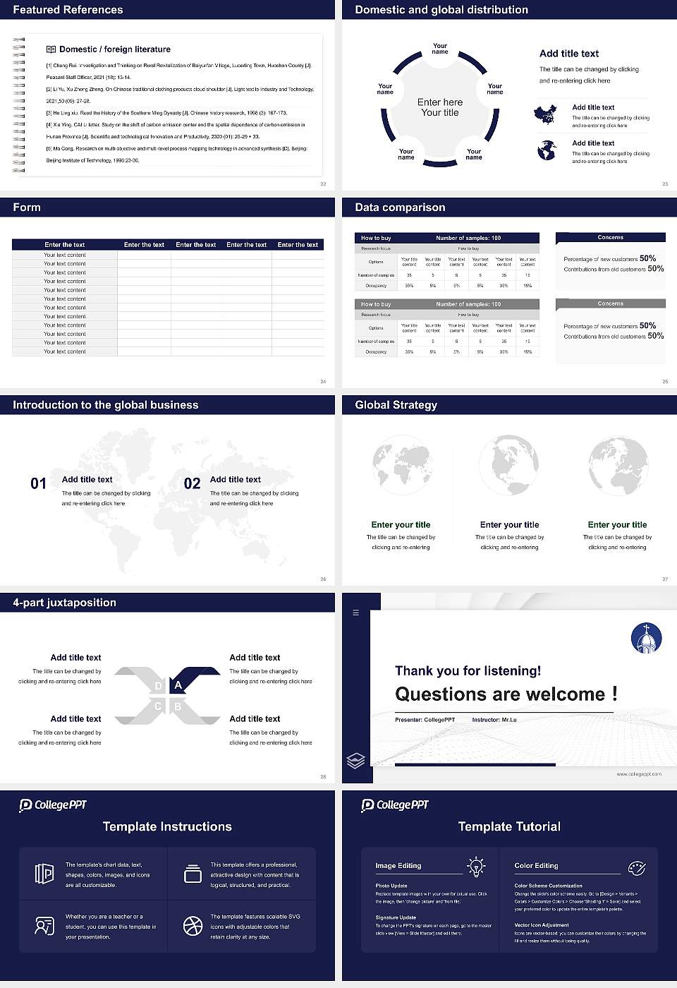 University of Dayton Thesis Proposal/Graduation Defense PPT Template16:9 ratio PPT effect preview image4