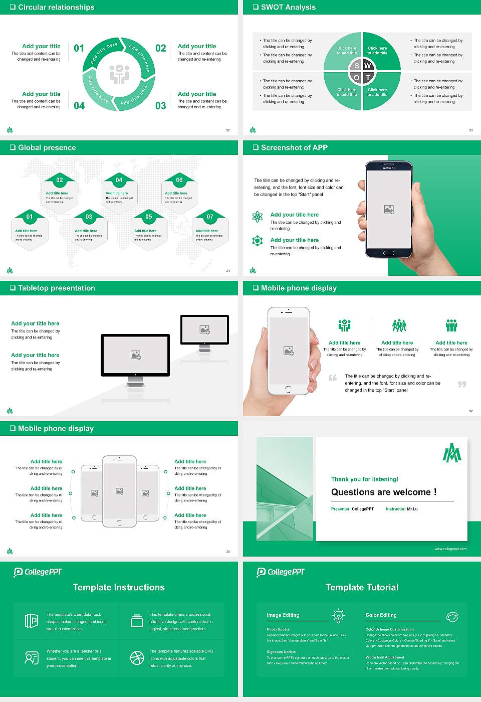 University of Arkansas at Monticello General Purpose PPT Template16:9 ratio PPT effect preview image5