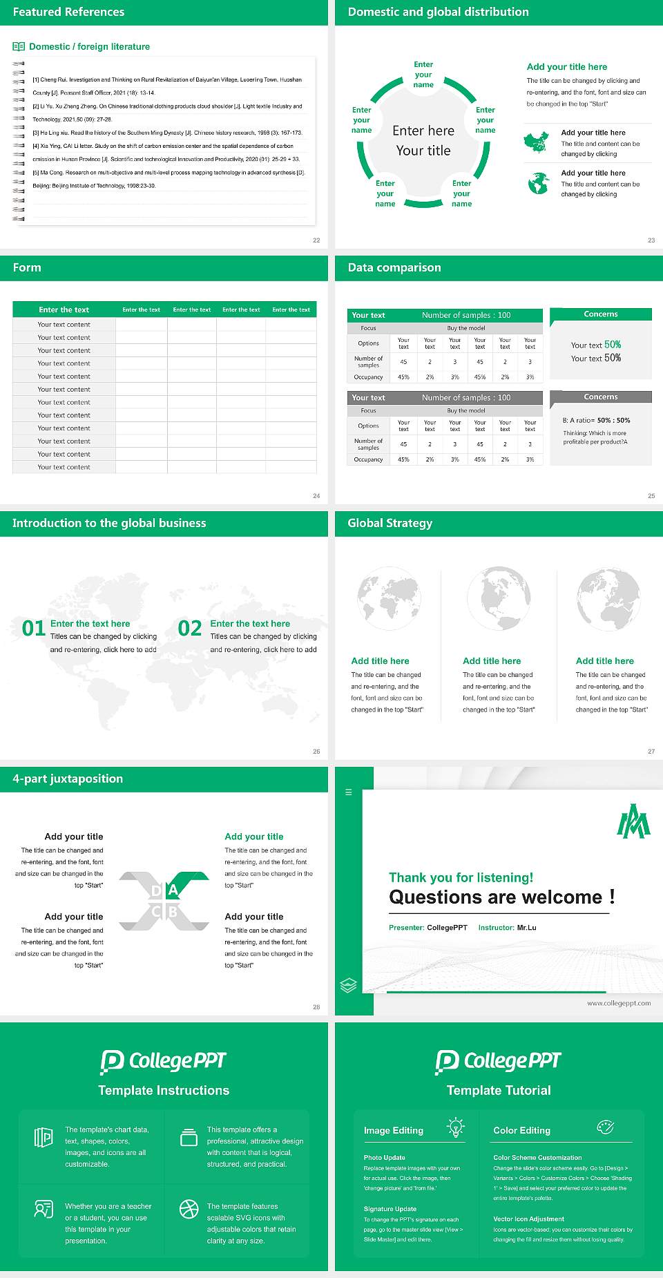 University of Arkansas at Monticello Thesis Proposal/Graduation Defense PPT Template4:3 ratio PPT effect preview image4