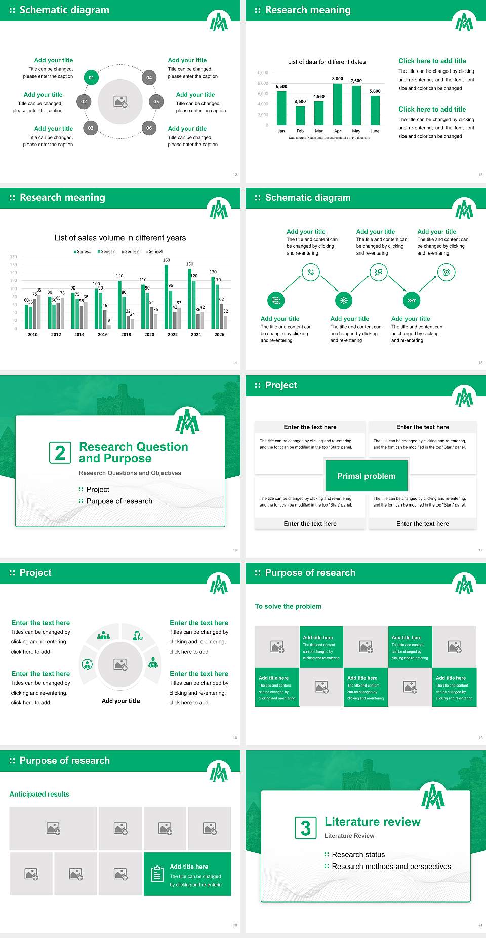 University of Arkansas at Monticello Graduation Thesis Defense PPT Template4:3 ratio PPT effect preview image3