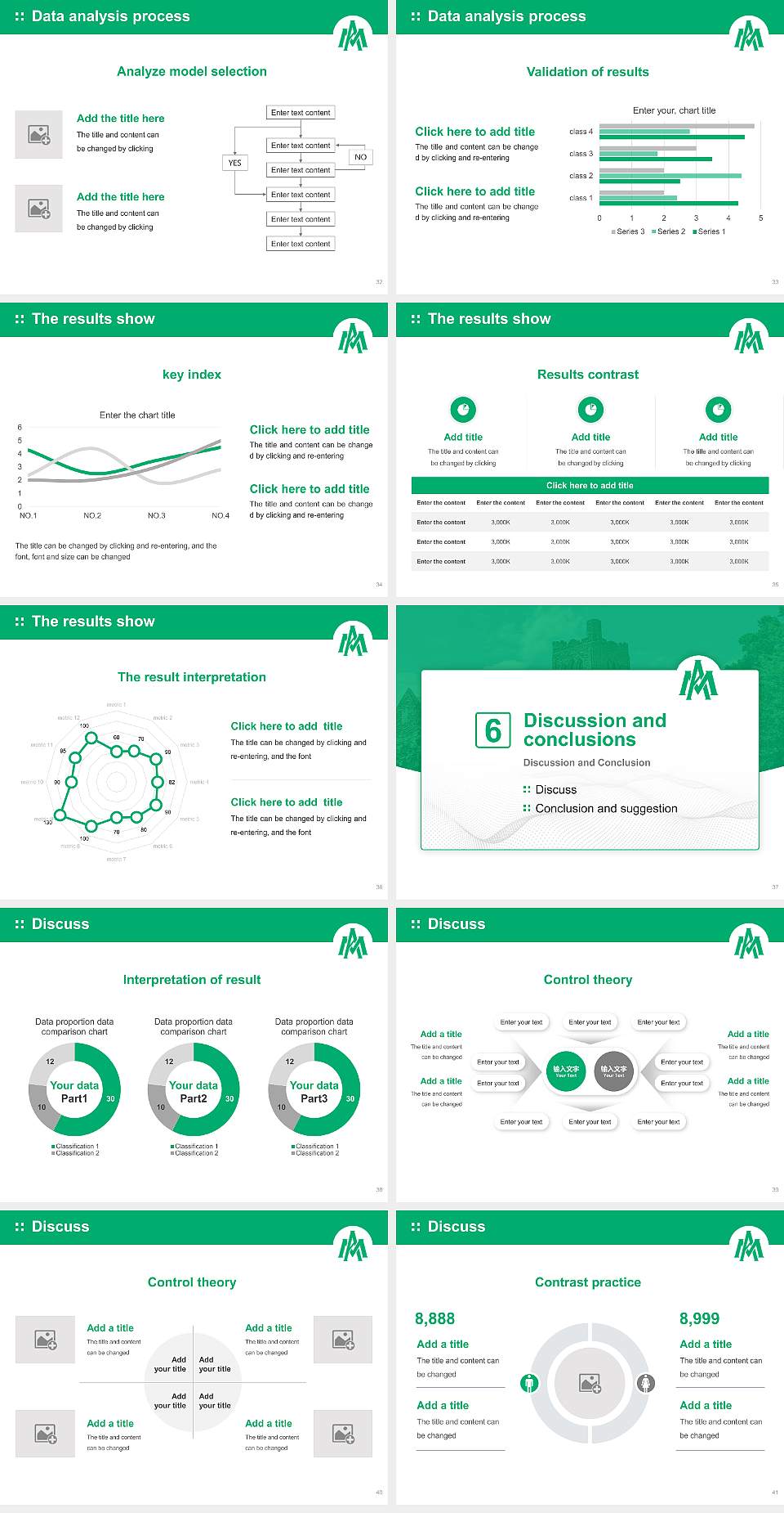 University of Arkansas at Monticello Graduation Thesis Defense PPT Template4:3 ratio PPT effect preview image5