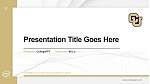 University of Colorado Anschutz Medical Campus Thesis Proposal/Graduation Defense PPT Template