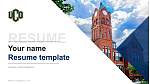 University of Central Oklahoma Resume PPT Template
