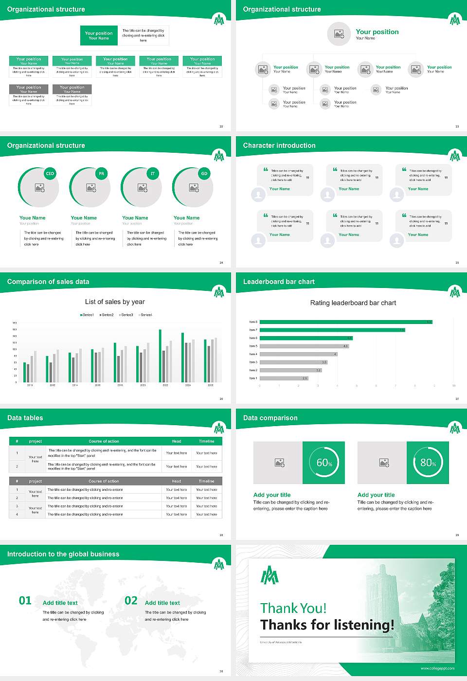 University of Arkansas at Monticello Academic Presentation/Research Findings Report PPT Template16:9 ratio PPT effect preview image4