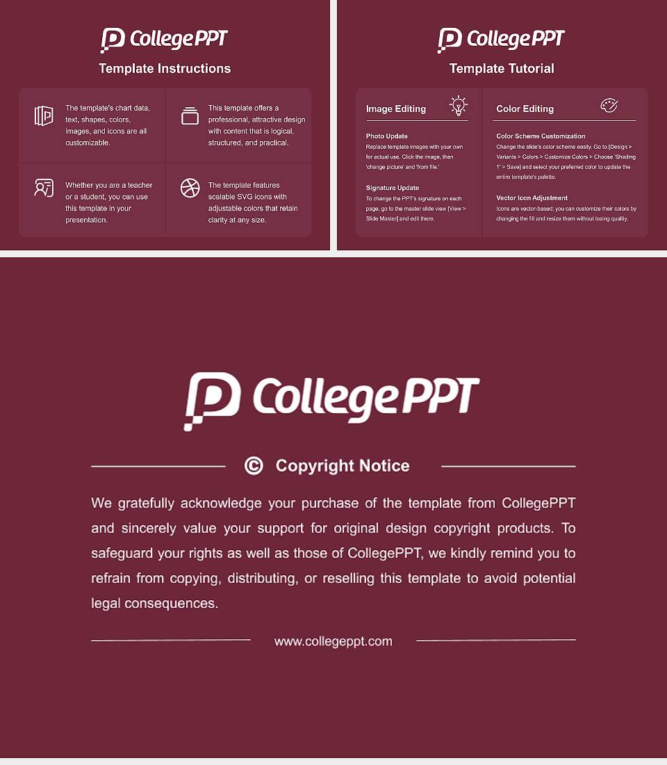 University of Arkansas at Little Rock Course/Courseware Creation PPT Template4:3 ratio PPT effect preview image5