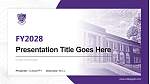 University of Central Arkansas Academic Presentation/Research Findings Report PPT Template