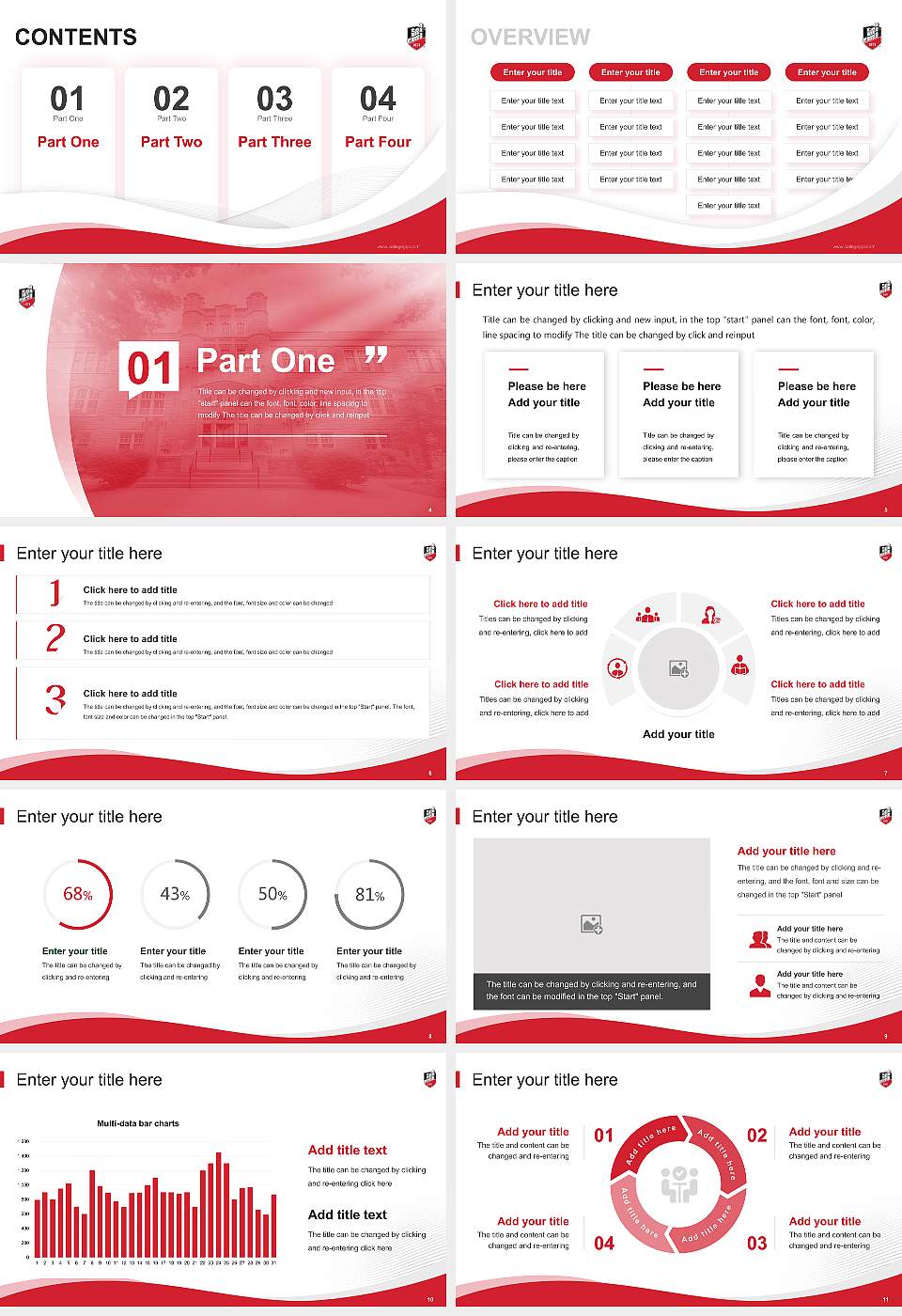 University of Central Missouri Lecture Sharing and Networking Event PPT Template16:9 ratio PPT effect preview image2