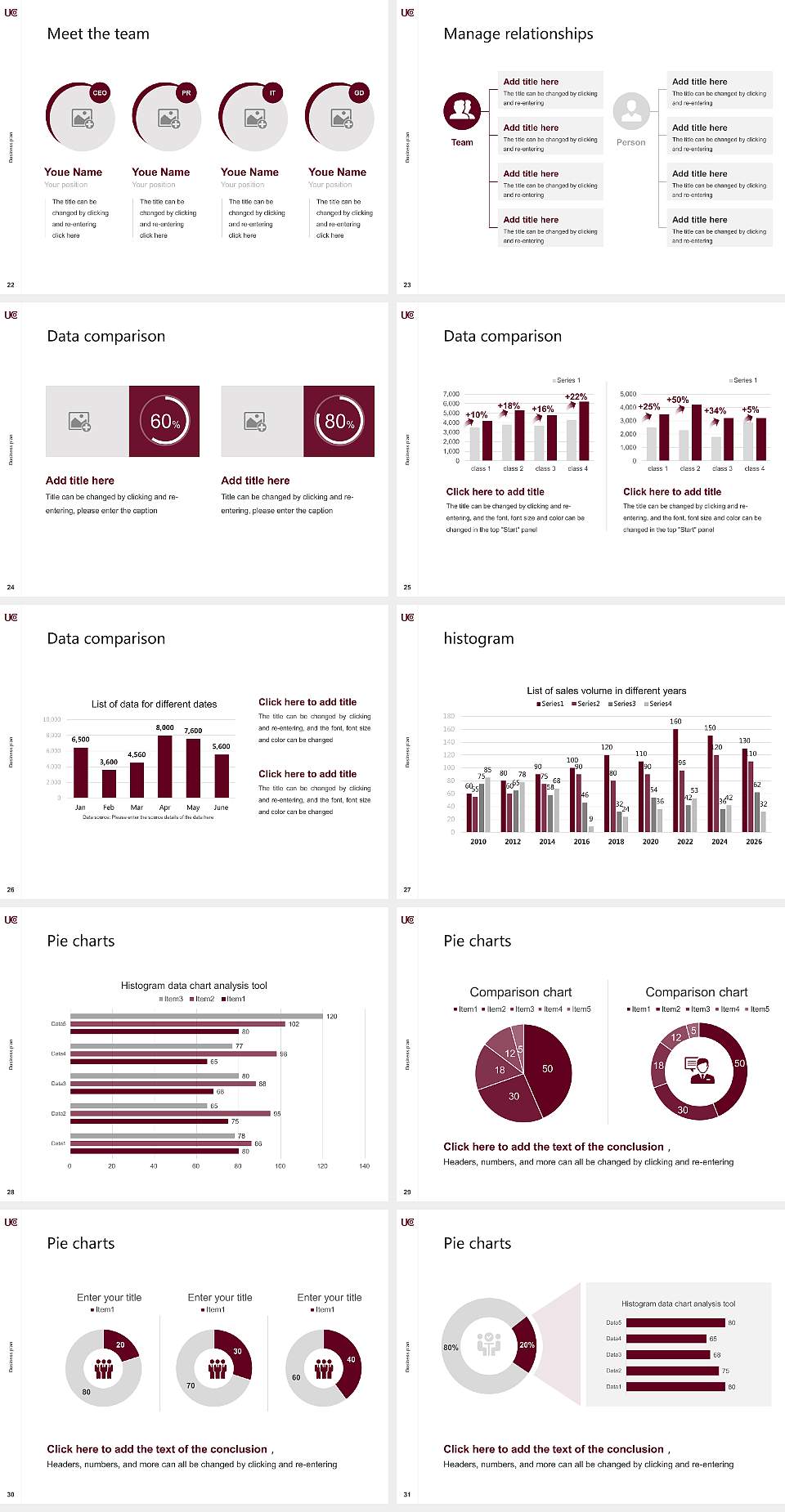 University of Charleston Competition/Entrepreneurship Contest PPT Template4:3 ratio PPT effect preview image4