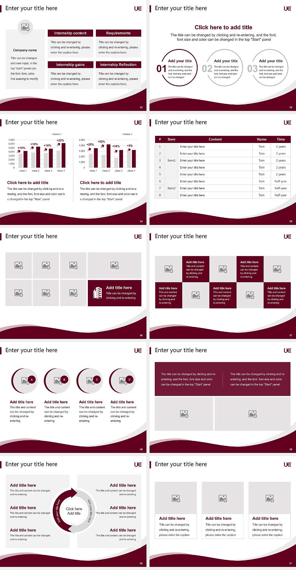 University of Charleston Lecture Sharing and Networking Event PPT Template4:3 ratio PPT effect preview image3