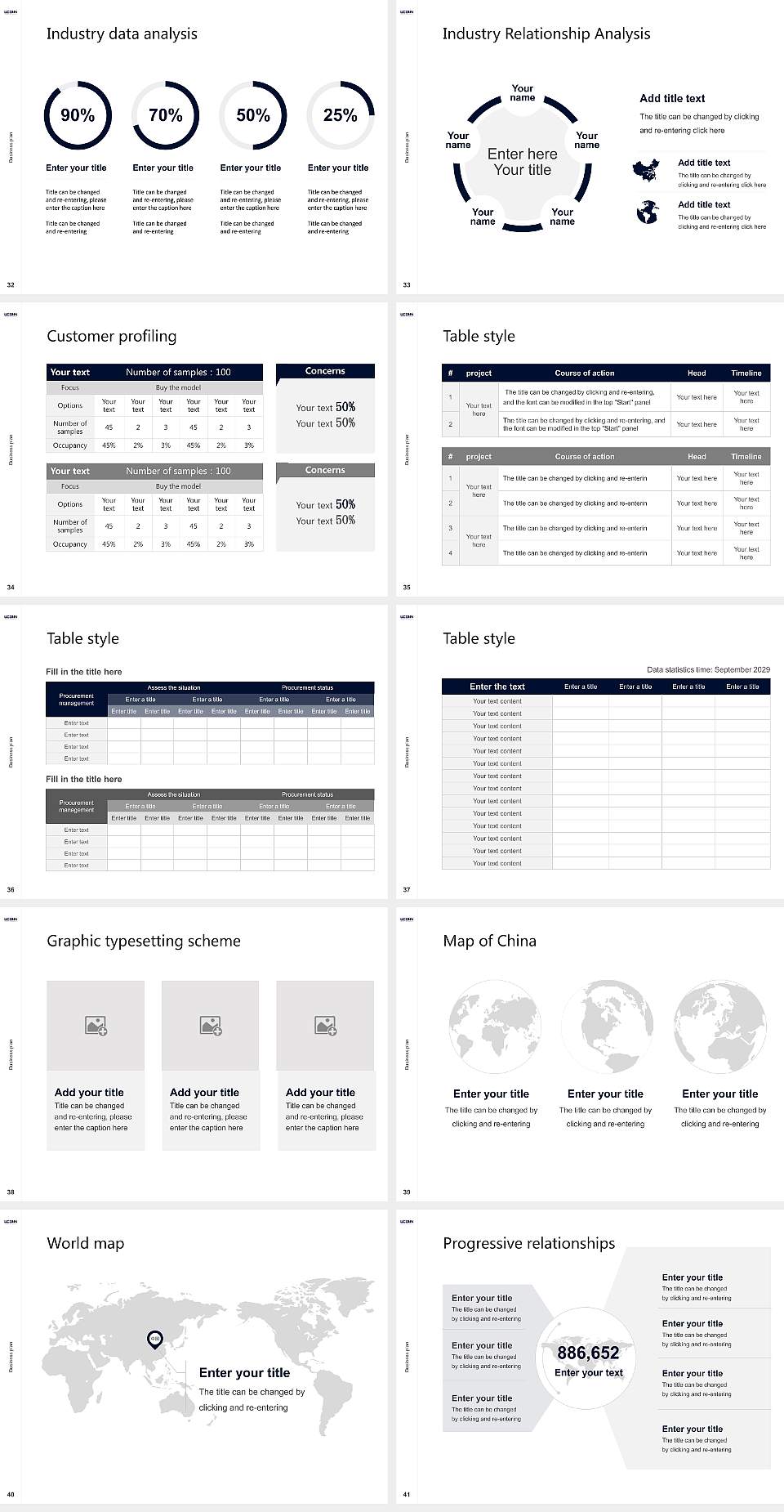 University of Connecticut Competition/Entrepreneurship Contest PPT Template4:3 ratio PPT effect preview image5