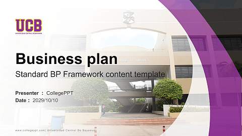 Universidad Central De Bayamon Competition/Entrepreneurship Contest PPT Template