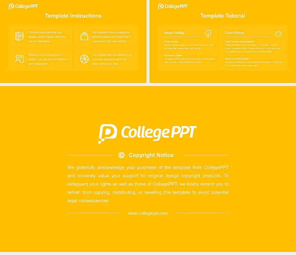 University of California-Davis Course/Courseware Creation PPT Template16:9 ratio PPT effect preview image5