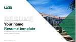 University of Alabama at Birmingham Resume Templat PPT