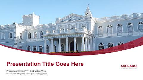 Universidad Del Sagrado Corazon Course/Courseware Creation PPT Template