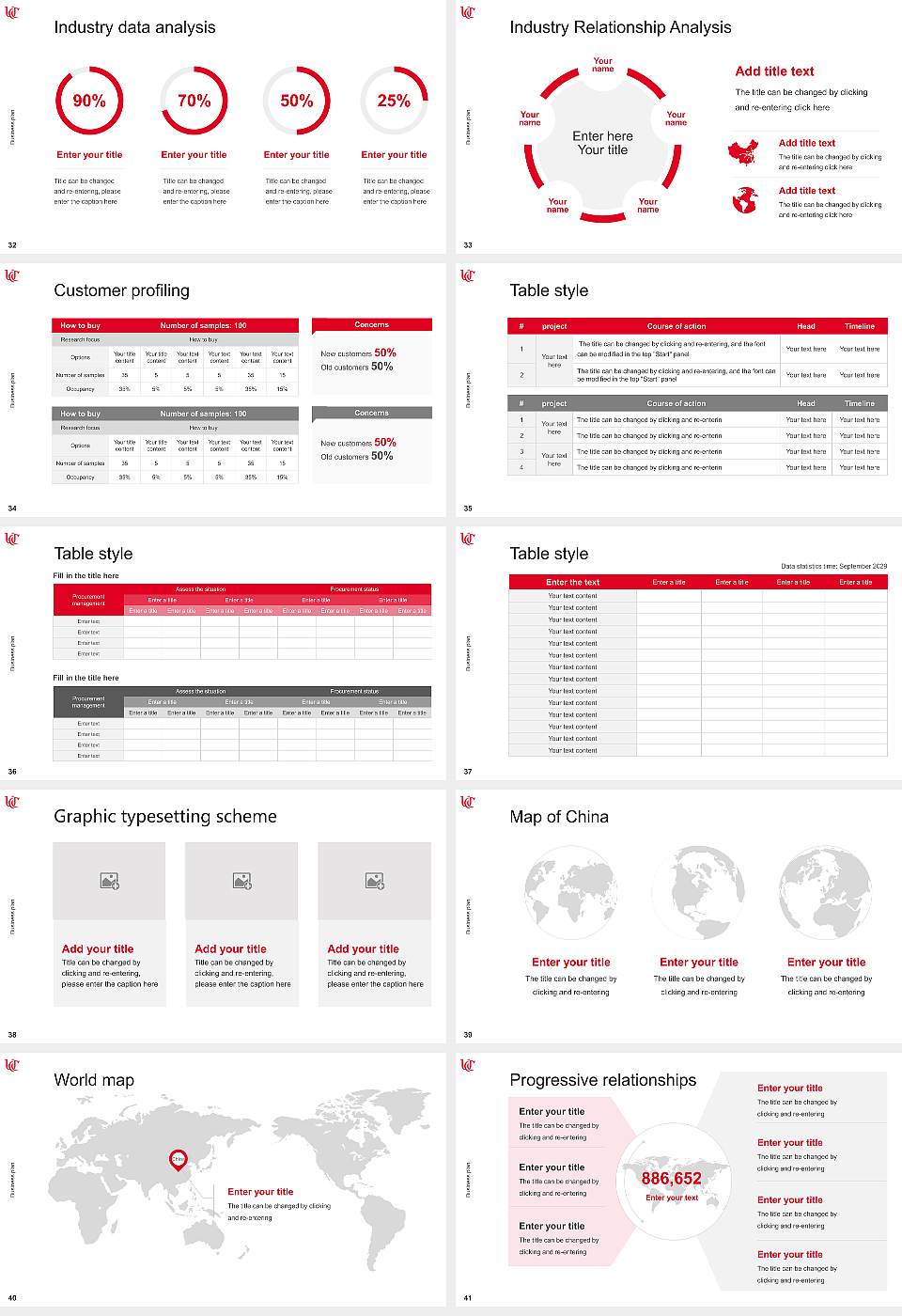 University of Cincinnati-Main Campus Competition/Entrepreneurship Contest PPT Template16:9 ratio PPT effect preview image5