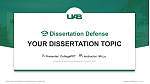 University of Alabama at Birmingham Pertahanan Tesis Templat PPT