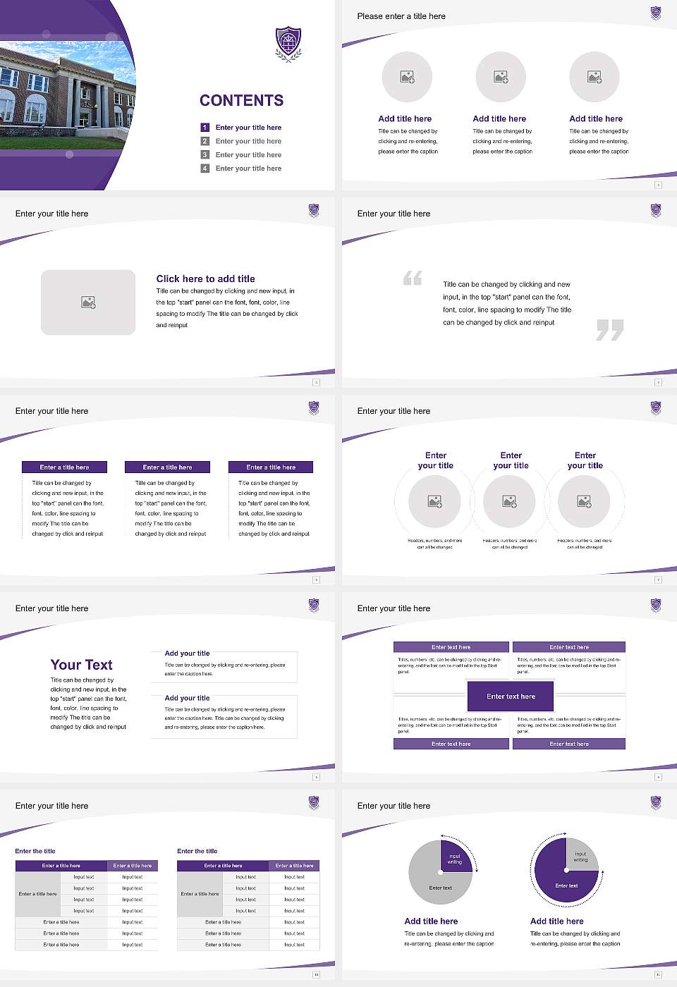 University of Central Arkansas Course/Courseware Creation PPT Template16:9 ratio PPT effect preview image2