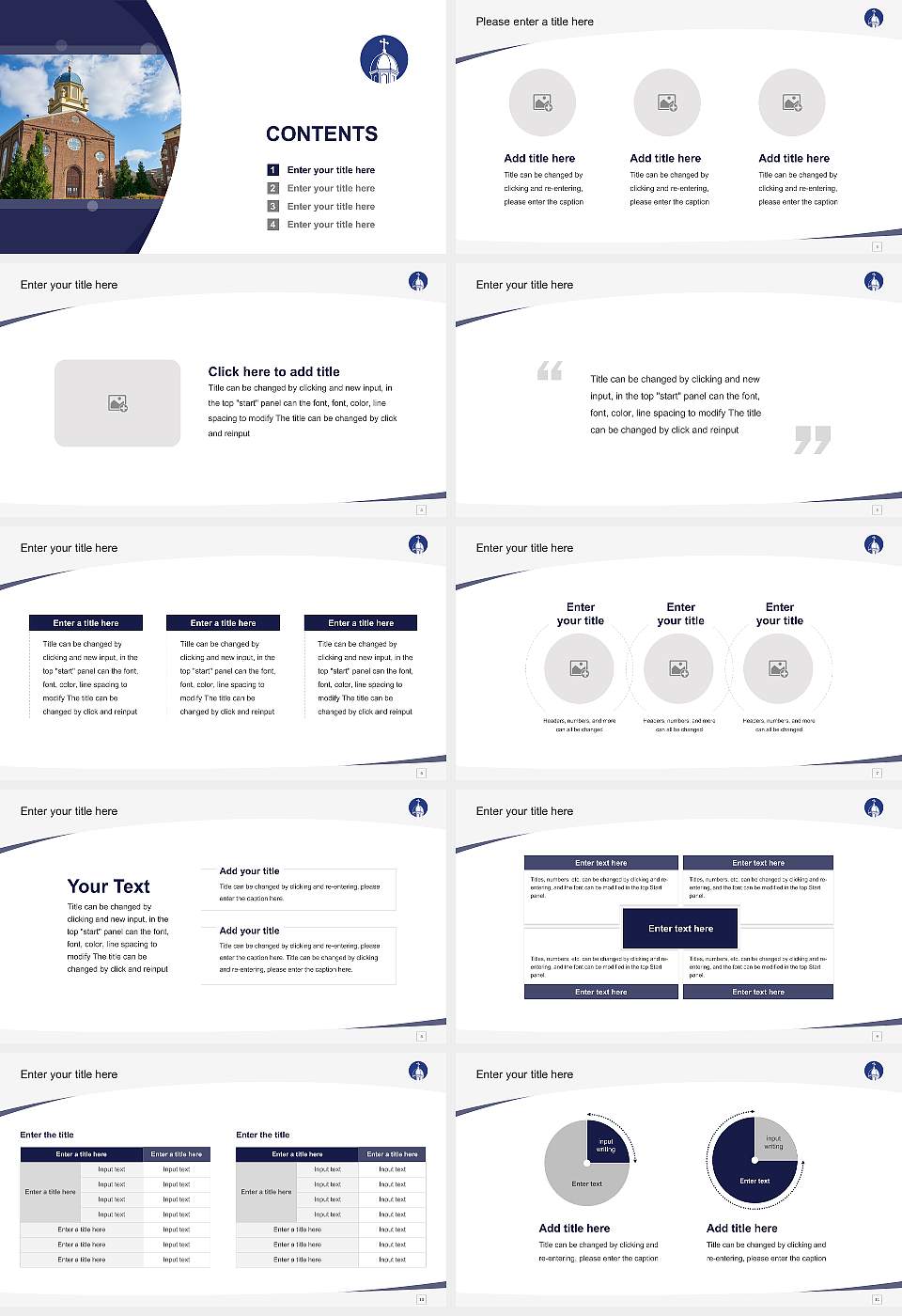 University of Dayton Course/Courseware Creation PPT Template16:9 ratio PPT effect preview image2