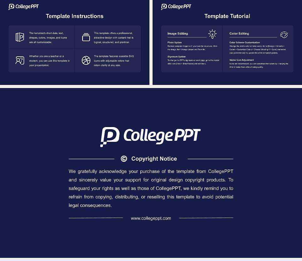University of Dayton Course/Courseware Creation PPT Template16:9 ratio PPT effect preview image5