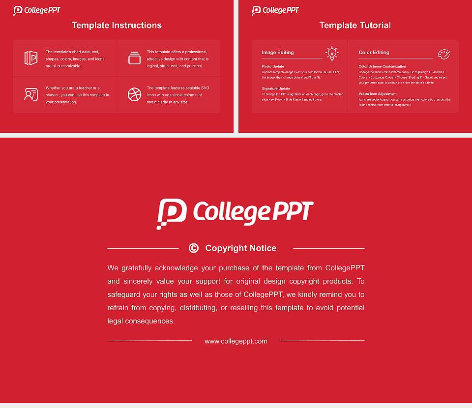 University of Central Missouri Course/Courseware Creation PPT Template16:9 ratio PPT effect preview image5