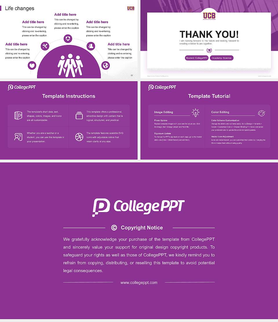 Universidad Central De Bayamon National Scholarship Defense PPT Template16:9 ratio PPT effect preview image4