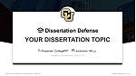 University of Colorado Denver Disputation Powerpoint Vorlage