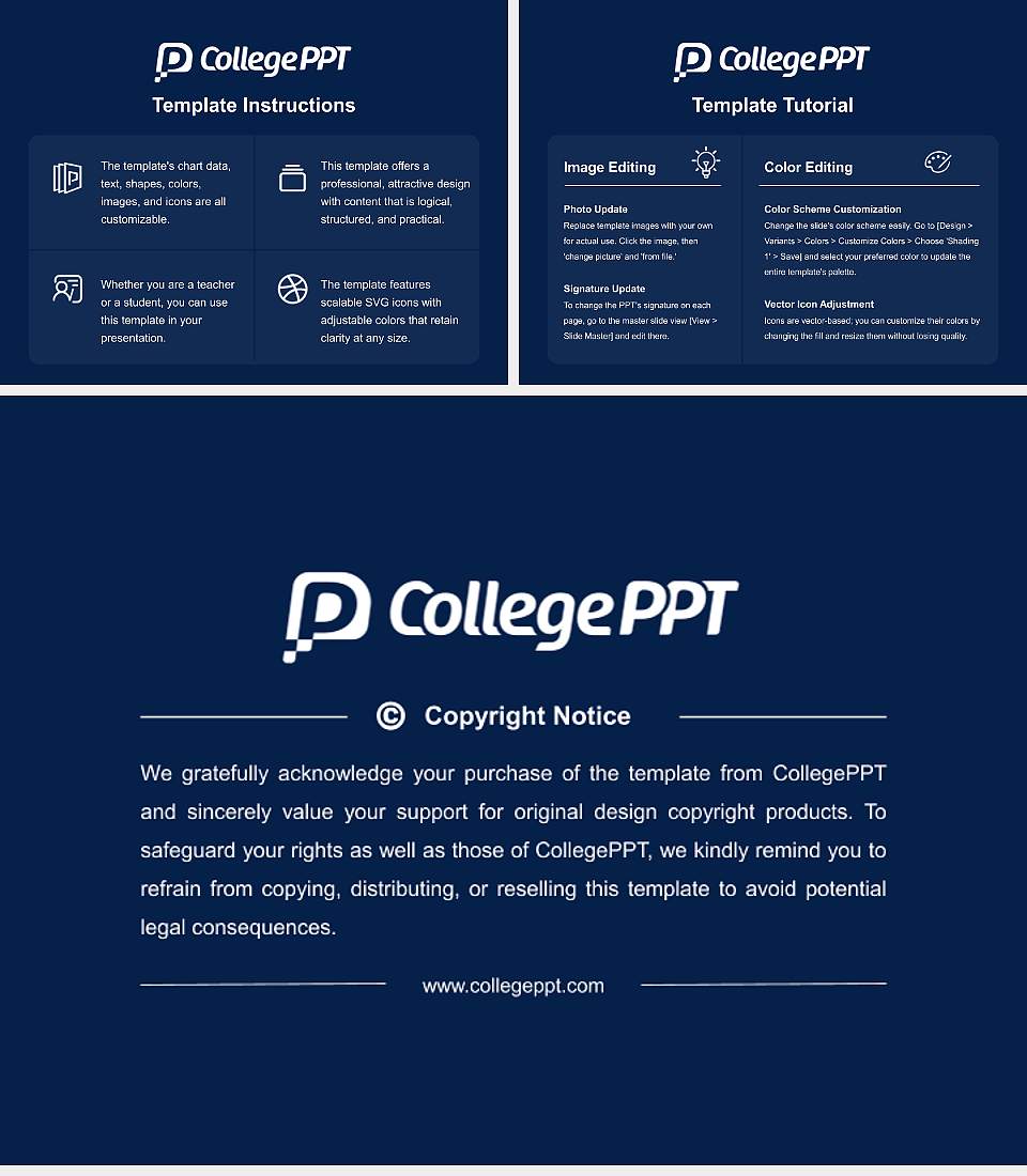 University of California-San Francisco Course/Courseware Creation PPT Template4:3 ratio PPT effect preview image5