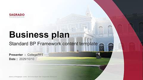 Universidad Del Sagrado Corazon Competition/Entrepreneurship Contest PPT Template