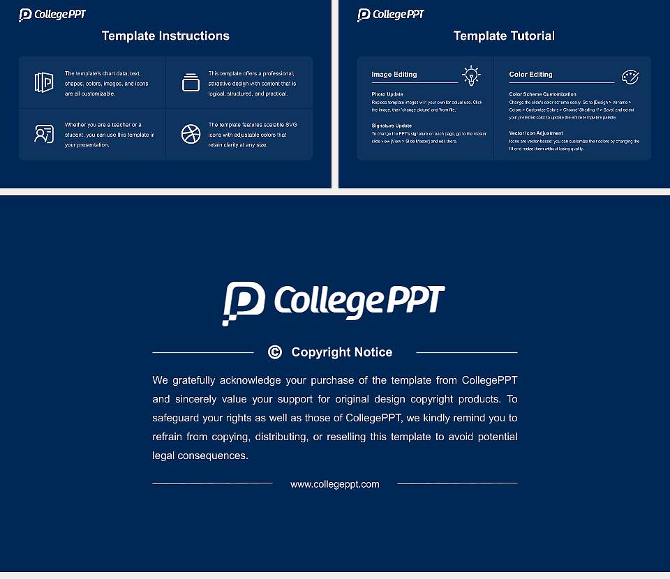 University of California-Merced Academic Presentation/Research Findings Report PPT Template16:9 ratio PPT effect preview image5