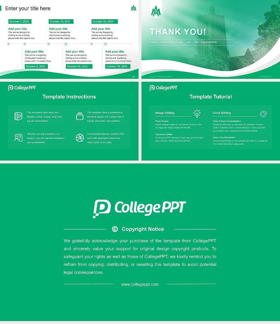 University of Arkansas at Monticello Lecture Sharing and Networking Event PPT Template16:9 ratio PPT effect preview image4