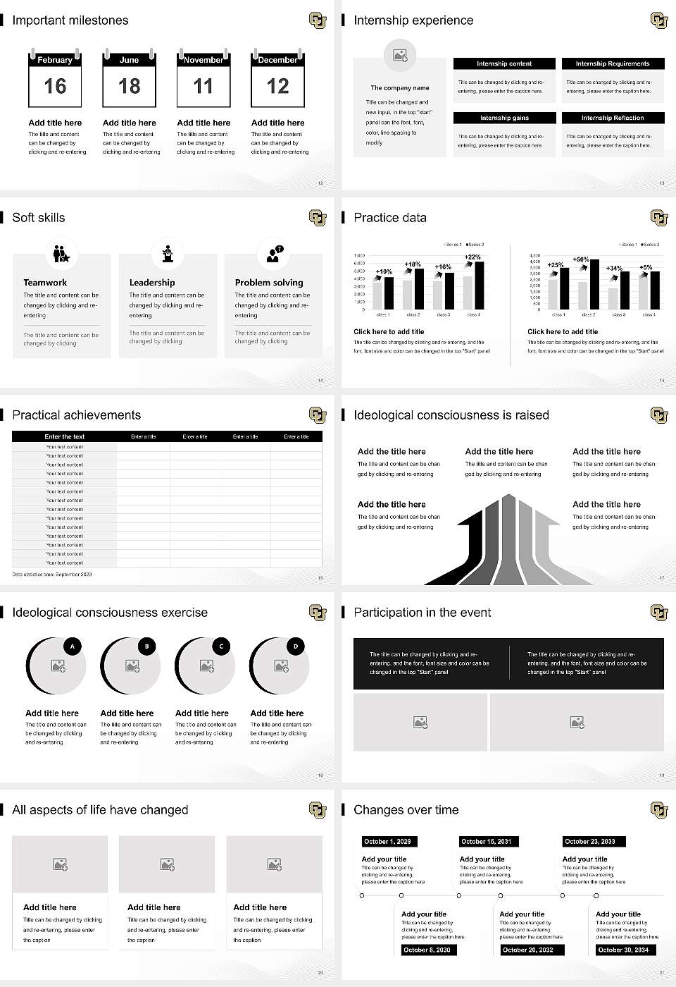 University of Colorado Colorado Springs National Scholarship Defense PPT Template16:9 ratio PPT effect preview image3